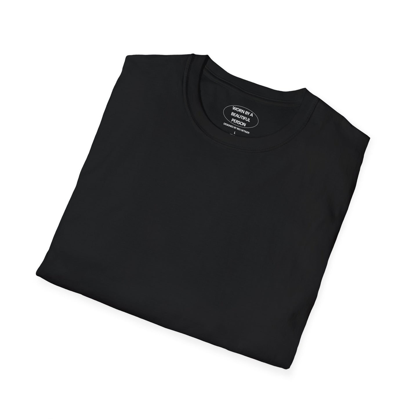 NO SCENE MODE - back only - Unisex Softstyle T-Shirt