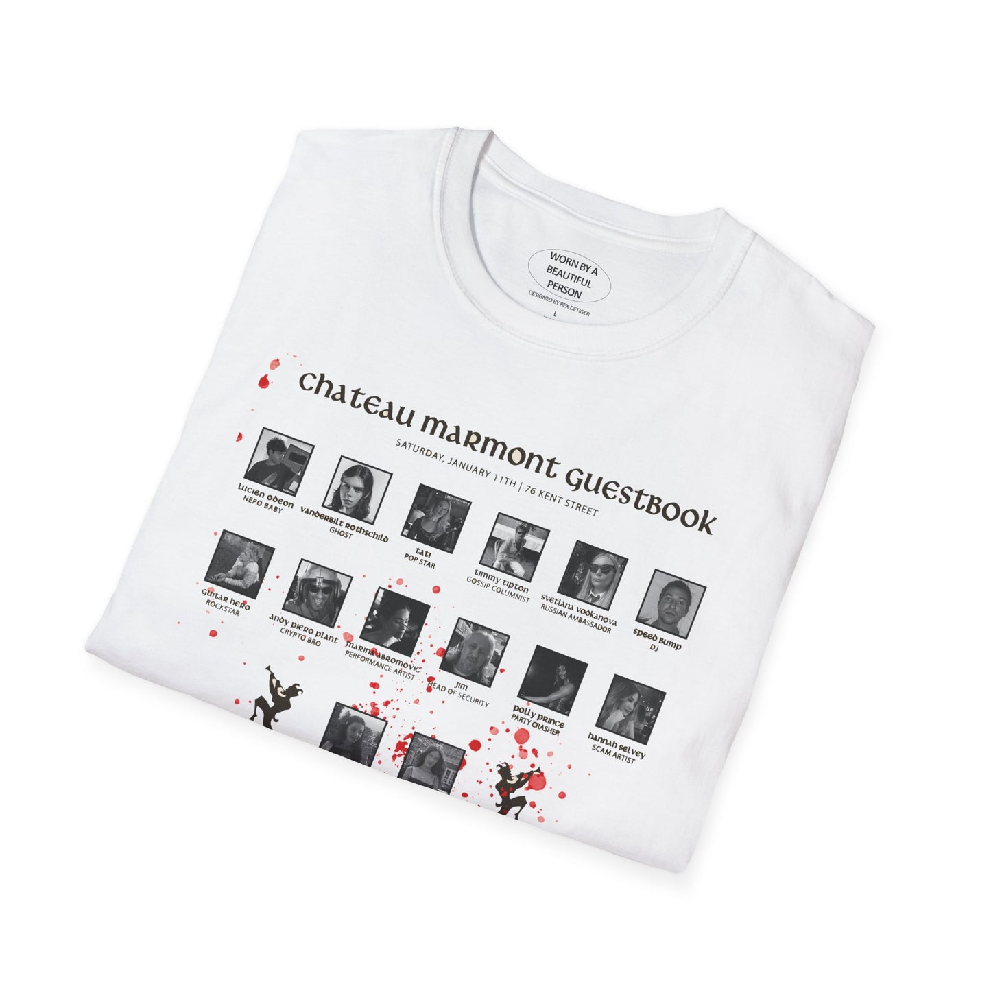 face chart shirt