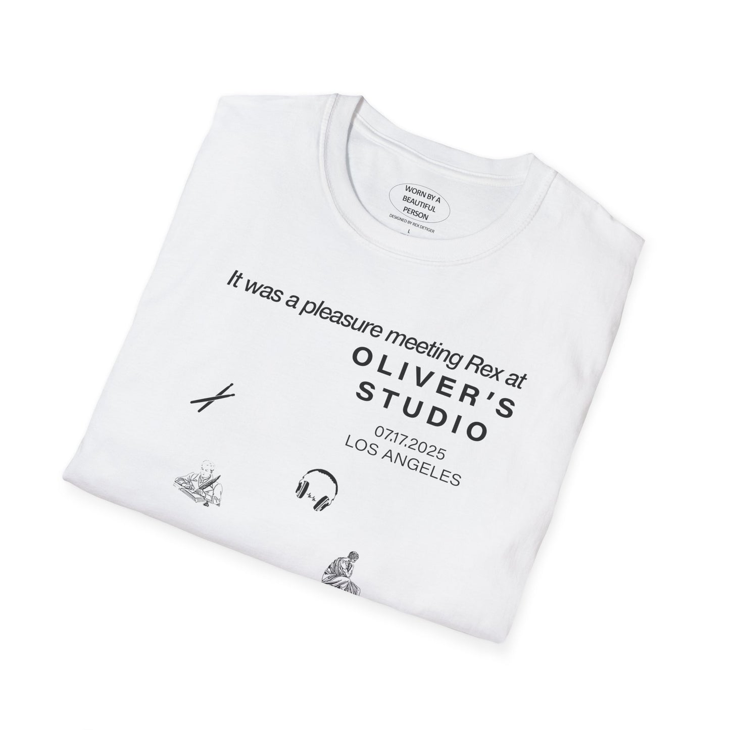 It was a pleasure meeting Rex at Oliver's Studio 07.17.2025 LA
