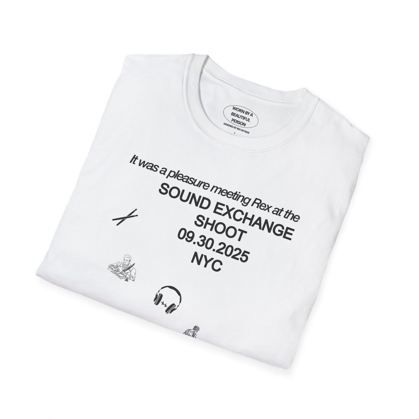 It was a pleasure meeting Rex at the sound exchange shoot 09.30.2025 NYC