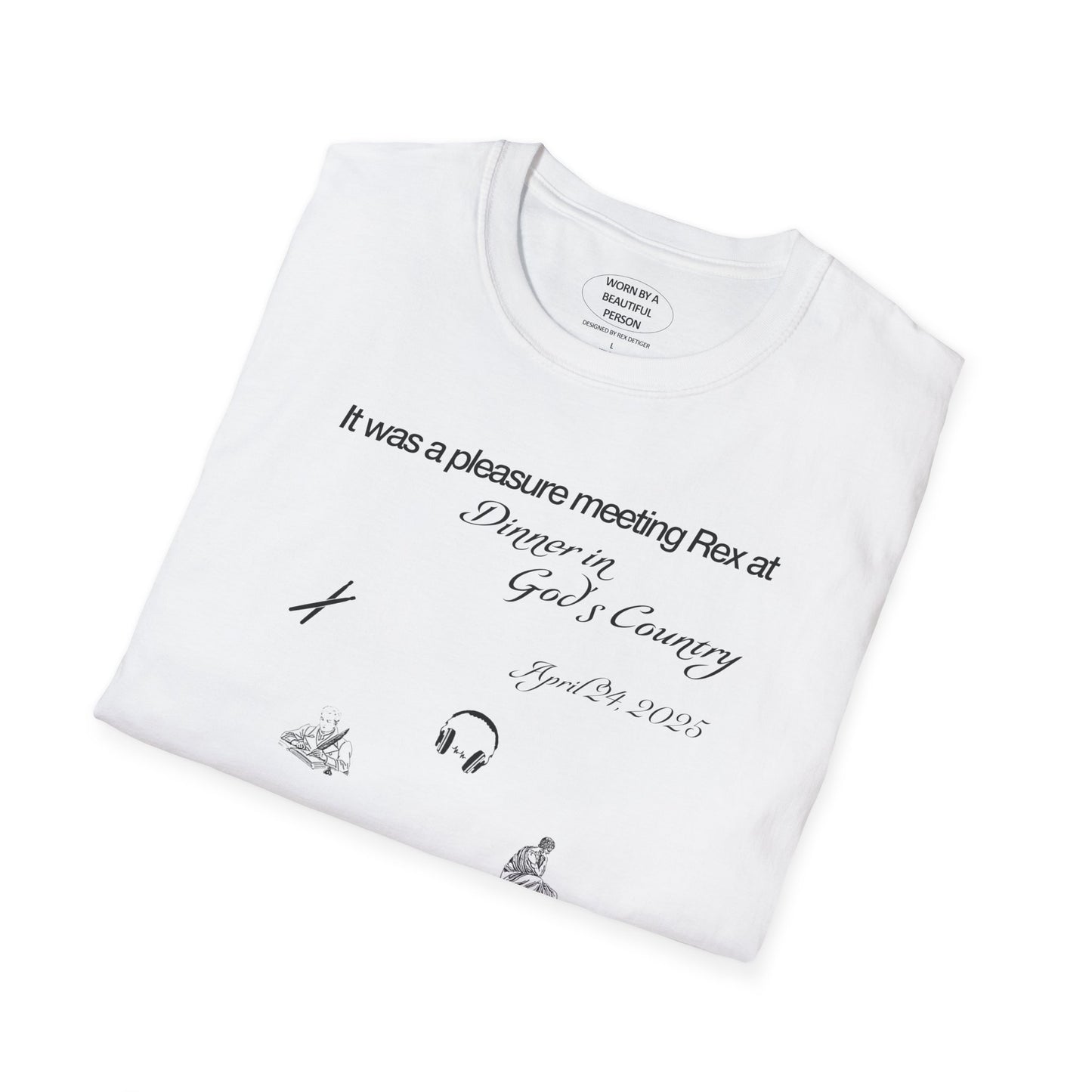 Copy of It was a pleasure meeting Rex at dinner in God's Country