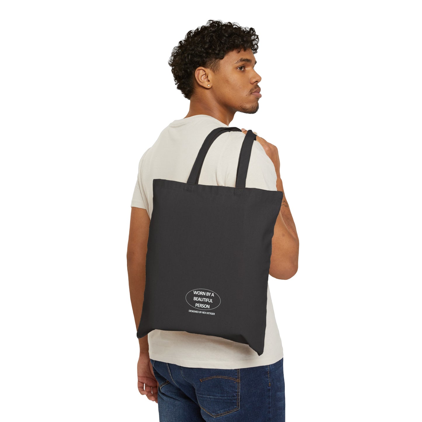 It was a pleasure meeting Rex at the ART GALLERY - Cotton Canvas Tote Bag