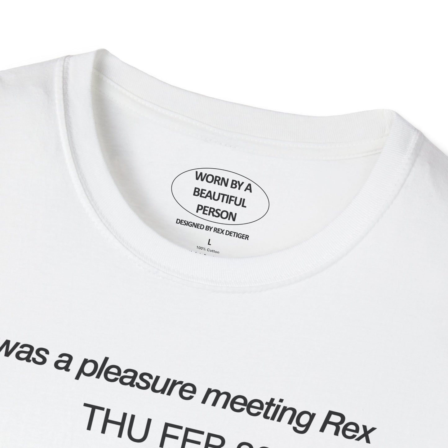 It was a pleasure meeting Rex Thu Feb 26 2026 LA