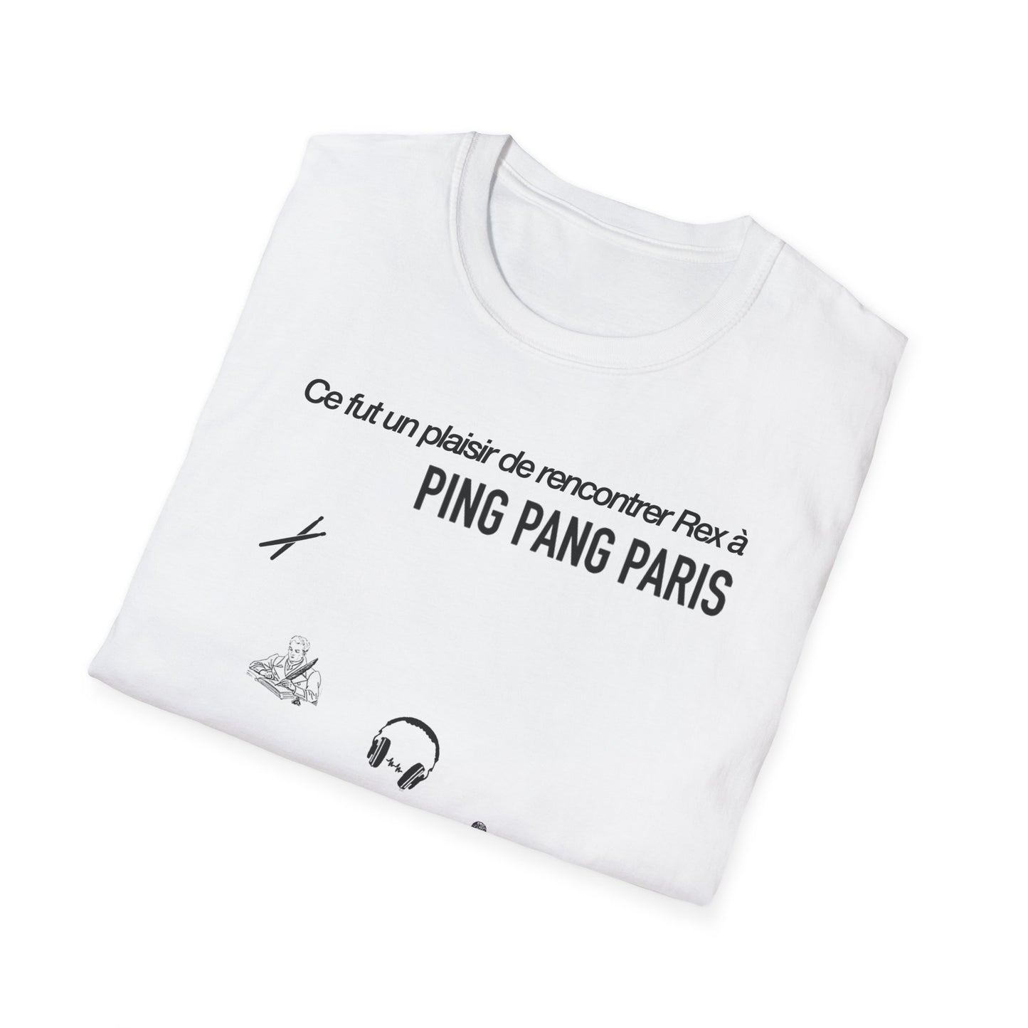 Ce fut un plaisir de rencontrer Rex à PING PANG PARIS