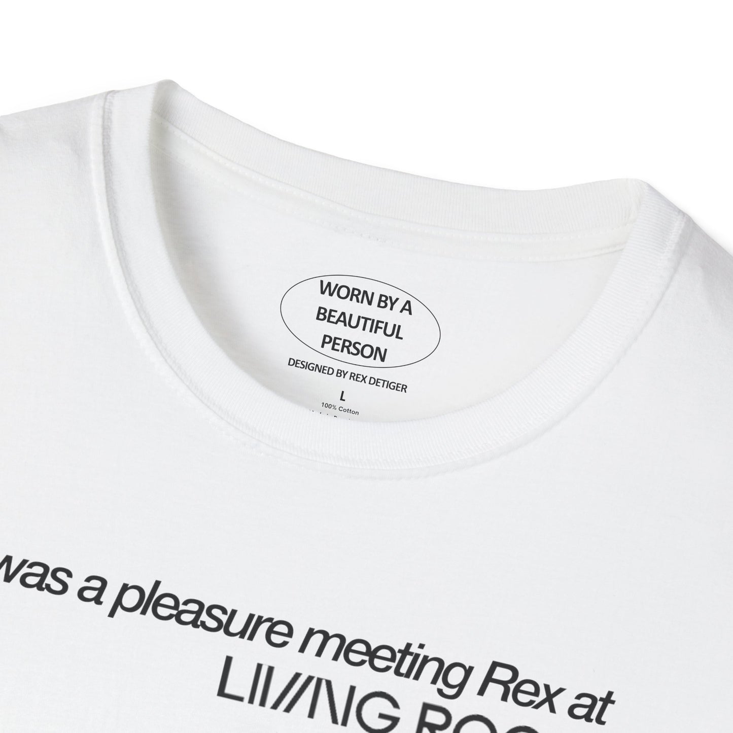 It was a pleasure meeting Rex at Living Room April 17 2025