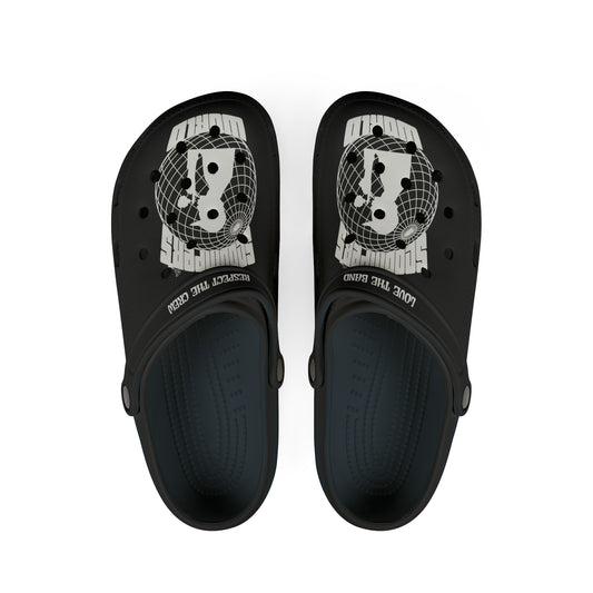 Scoomper's World - Love the Band, Respect the Crew - EVA Foam Clogs