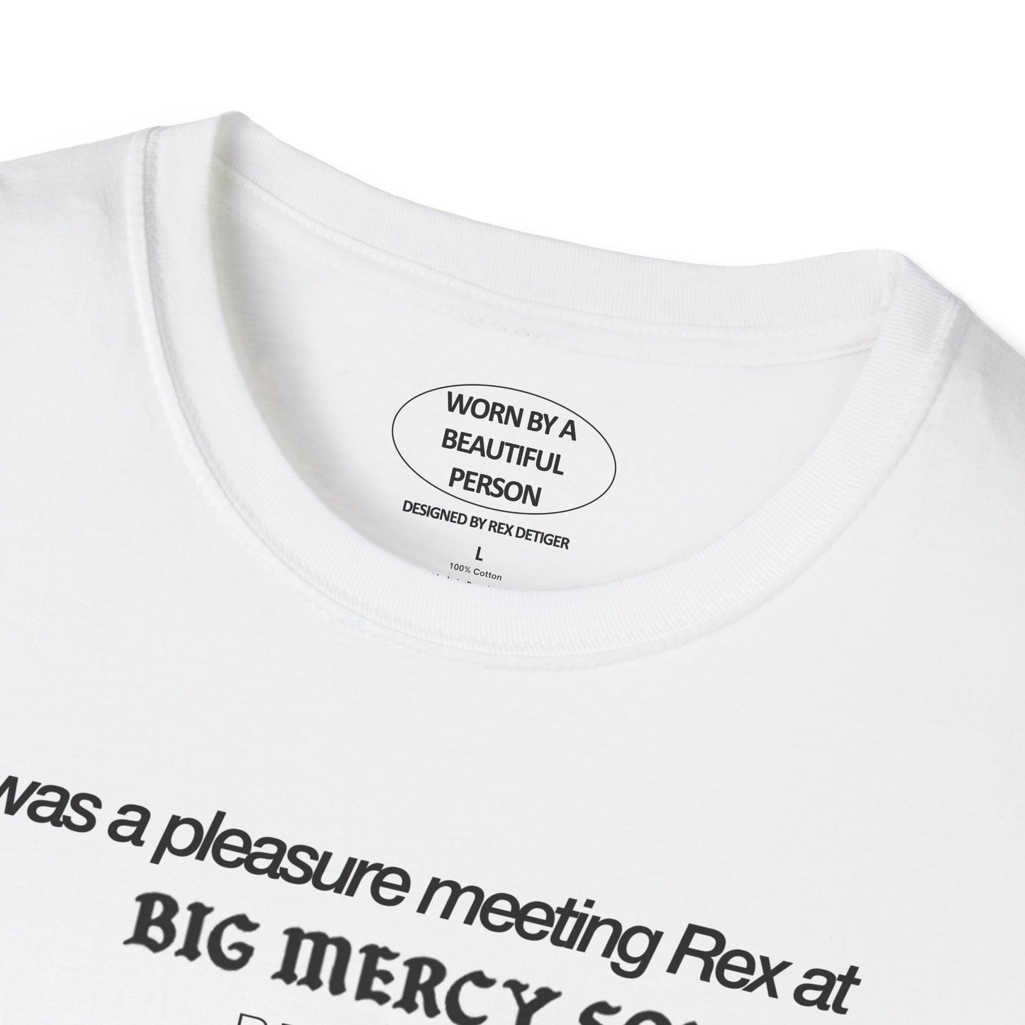 It was a pleasure meeting Rex at BIG MERCY SOUND