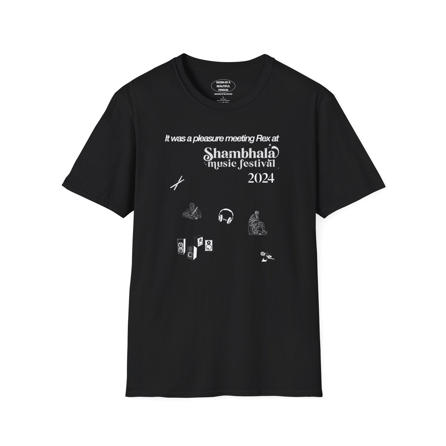 It was a pleasure meeting Rex at Shambhala Music Festival 2024 - Unisex Softstyle T-Shirt