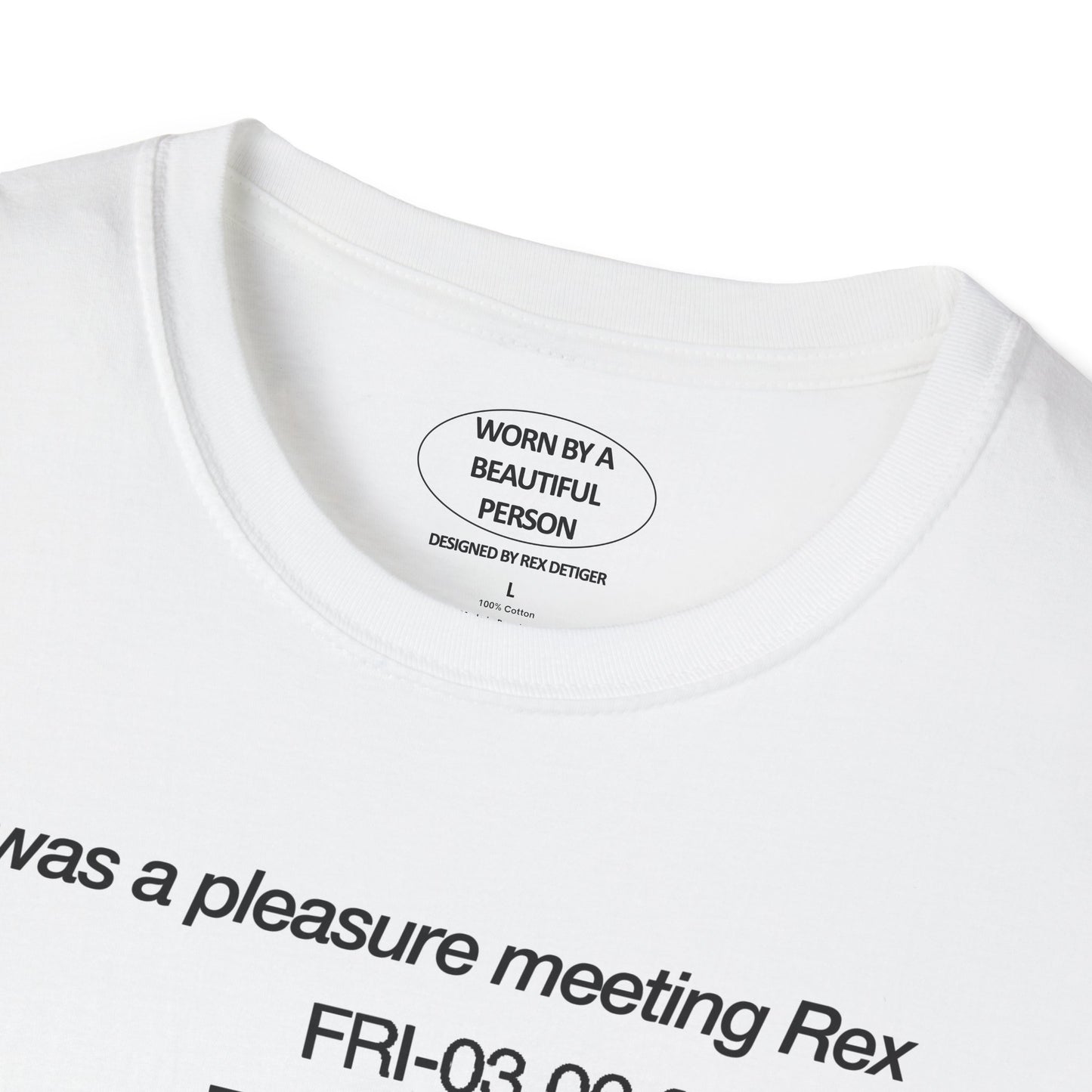 It was a pleasure meeting Rex at Fri 03.06.2026 Tamarack