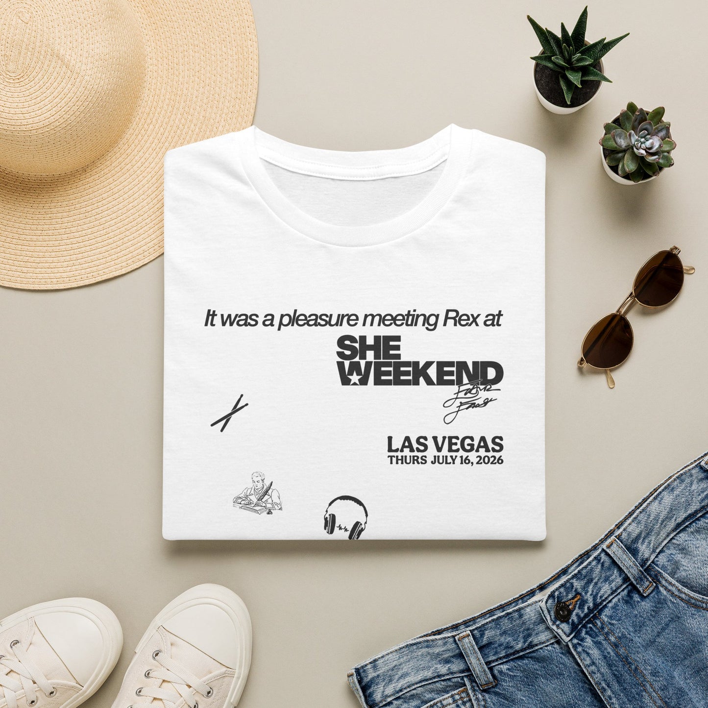 It was a pleasure meeting Rex at She Weekend thurs july 16 2026 las vegas