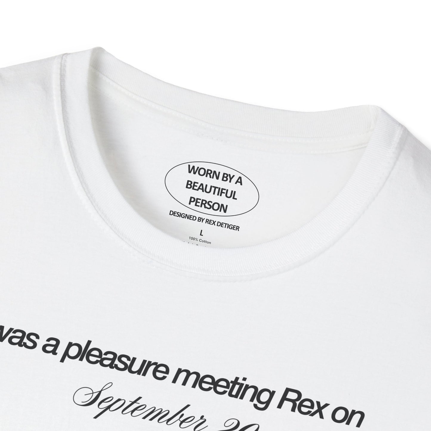 It was a pleasure meeting Rex on September 20, 2025 New York City