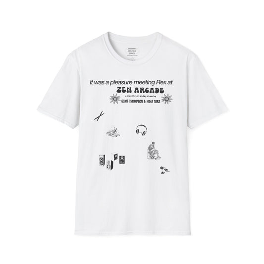 It was a pleasure meeting Rex at Zen Arcade - Unisex Softstyle T-Shirt