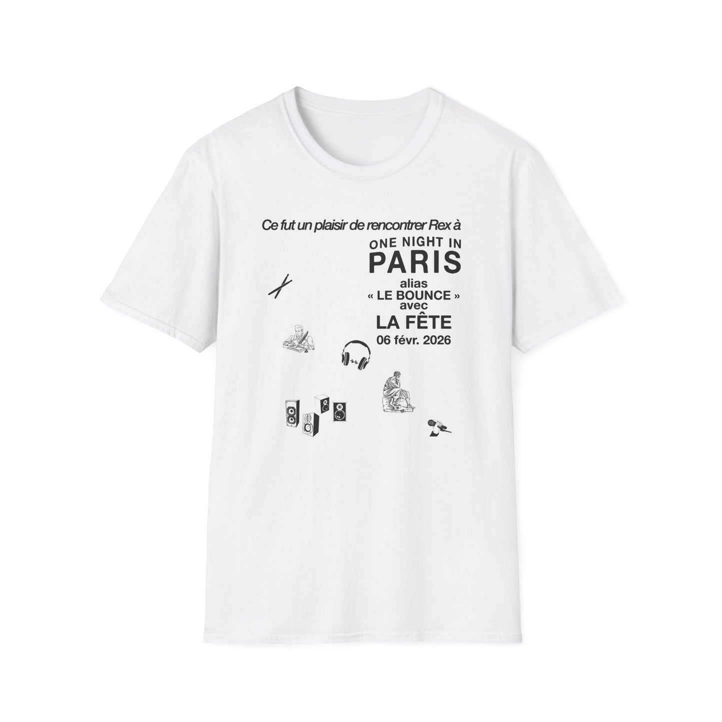 Ce fut un plaisir de rencontrer Rex à ONE NIGHT IN PARIS LA FETE