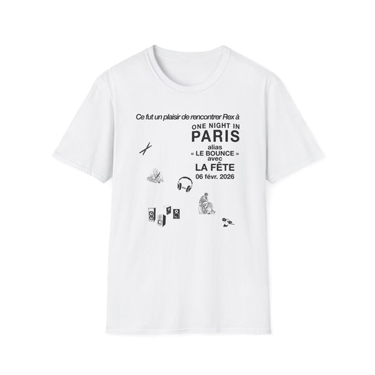 Ce fut un plaisir de rencontrer Rex à ONE NIGHT IN PARIS LA FETE