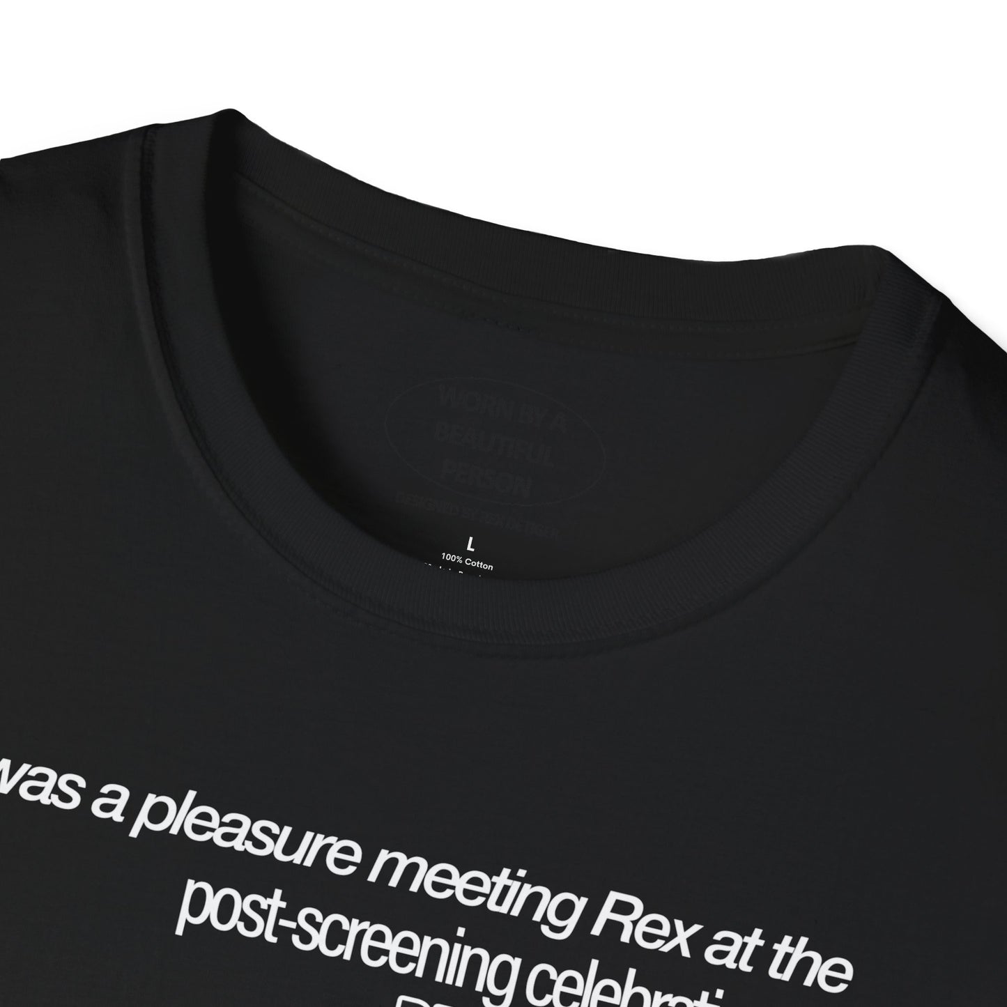 It was a pleasure meeting Rex at the post-screening celebration 08.19.2025