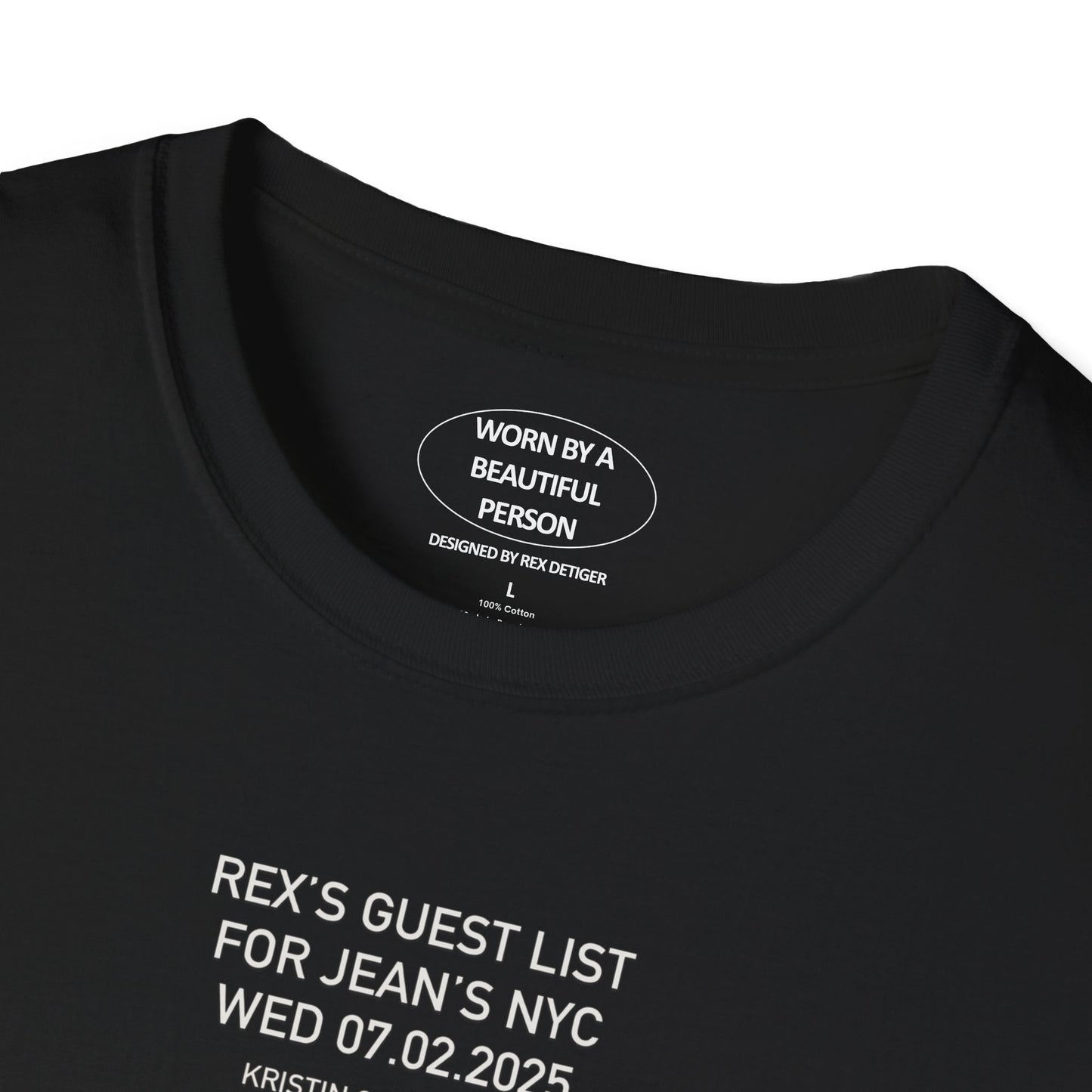 Rex's Guest List for Jean's NYC 07.02.2025