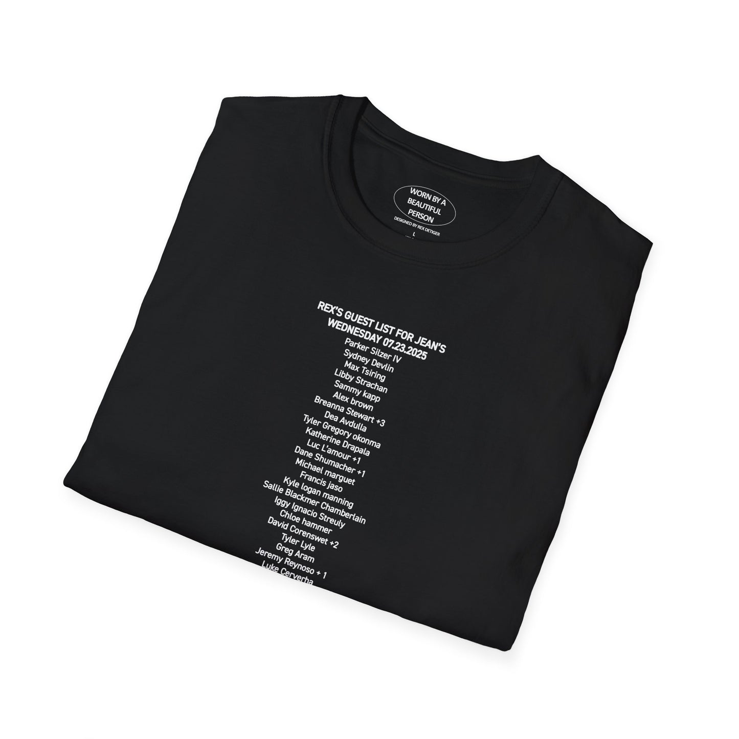 Rex's Guest List for Jean's NYC 07.23.2025