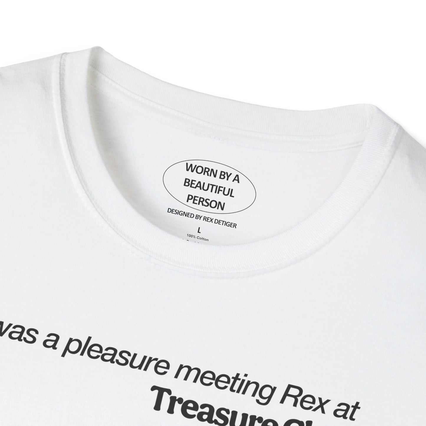 It was a pleasure meeting Rex at Treasure Club