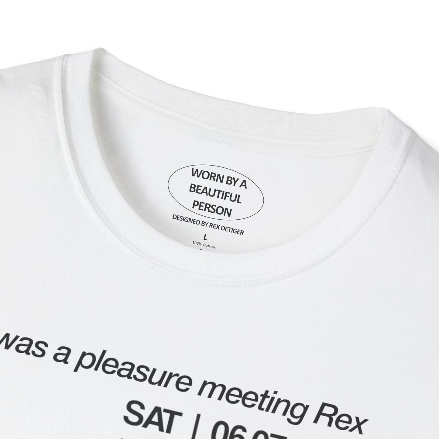 It was a pleasure meeting Rex at SAT 06.07.2025 NYC