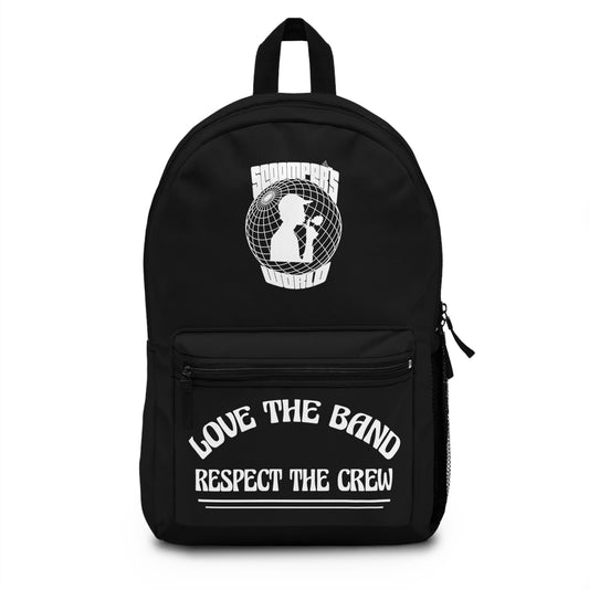 Love the Band, Respect the Crew - Scoomper's World - Backpack