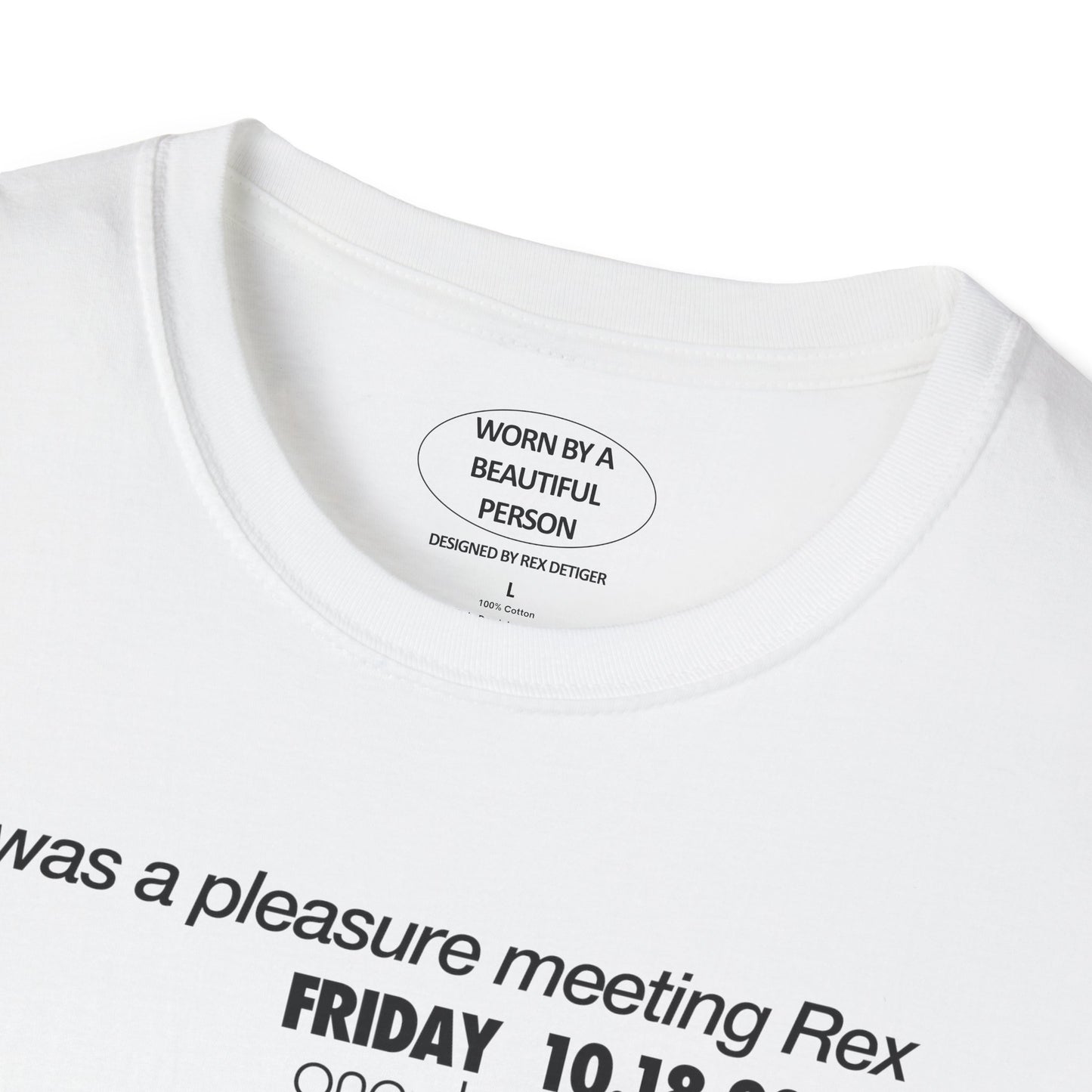 It was a pleasure meeting Rex fri oct 18 2024 one day after the full moon