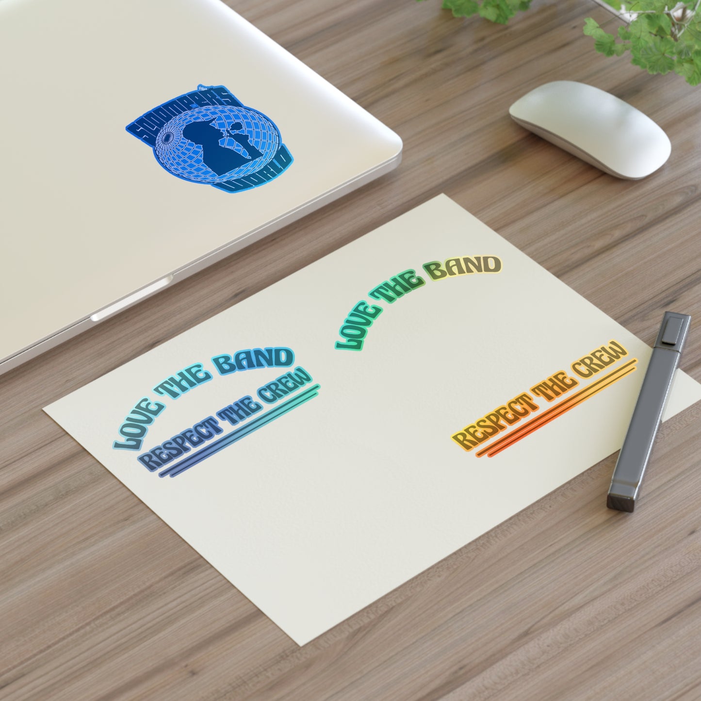 Love the Band, Respect the Crew - Scoomper's World - Sticker Sheets