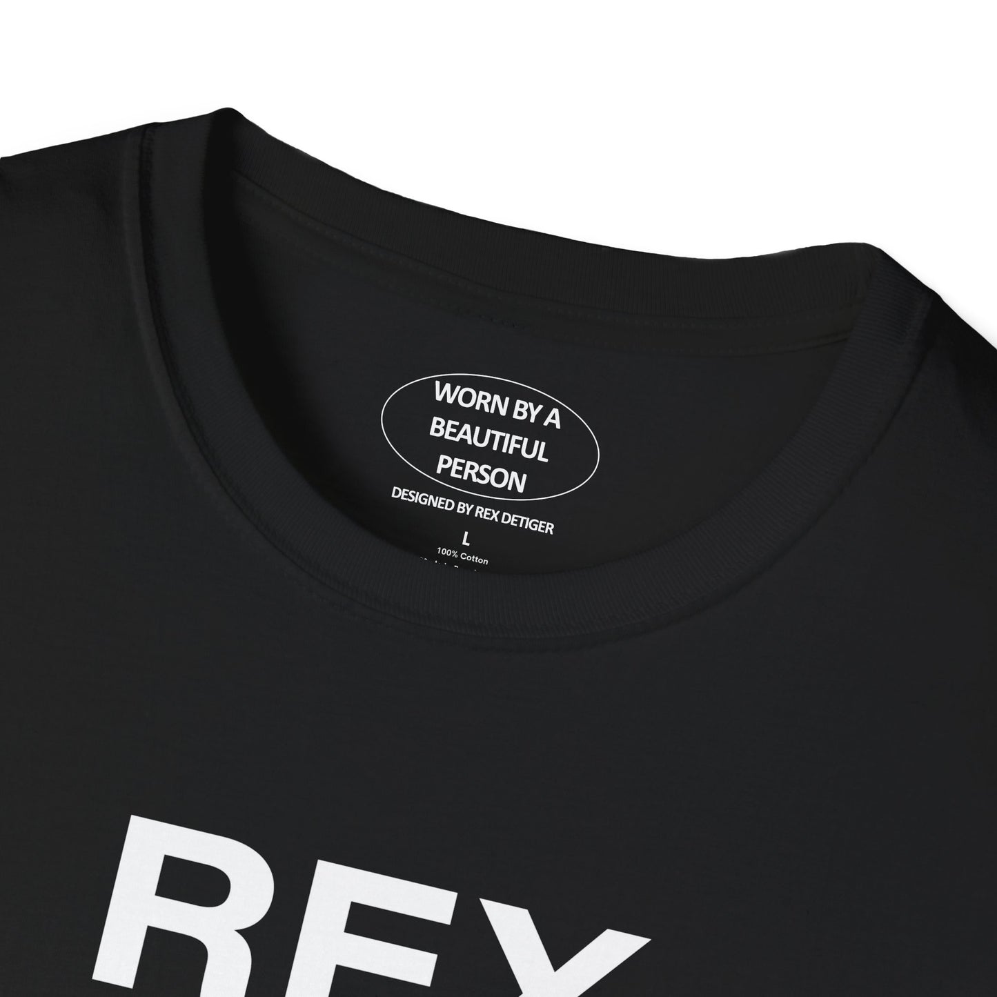 REX SAYS BLESS - WHITE OR BLACK