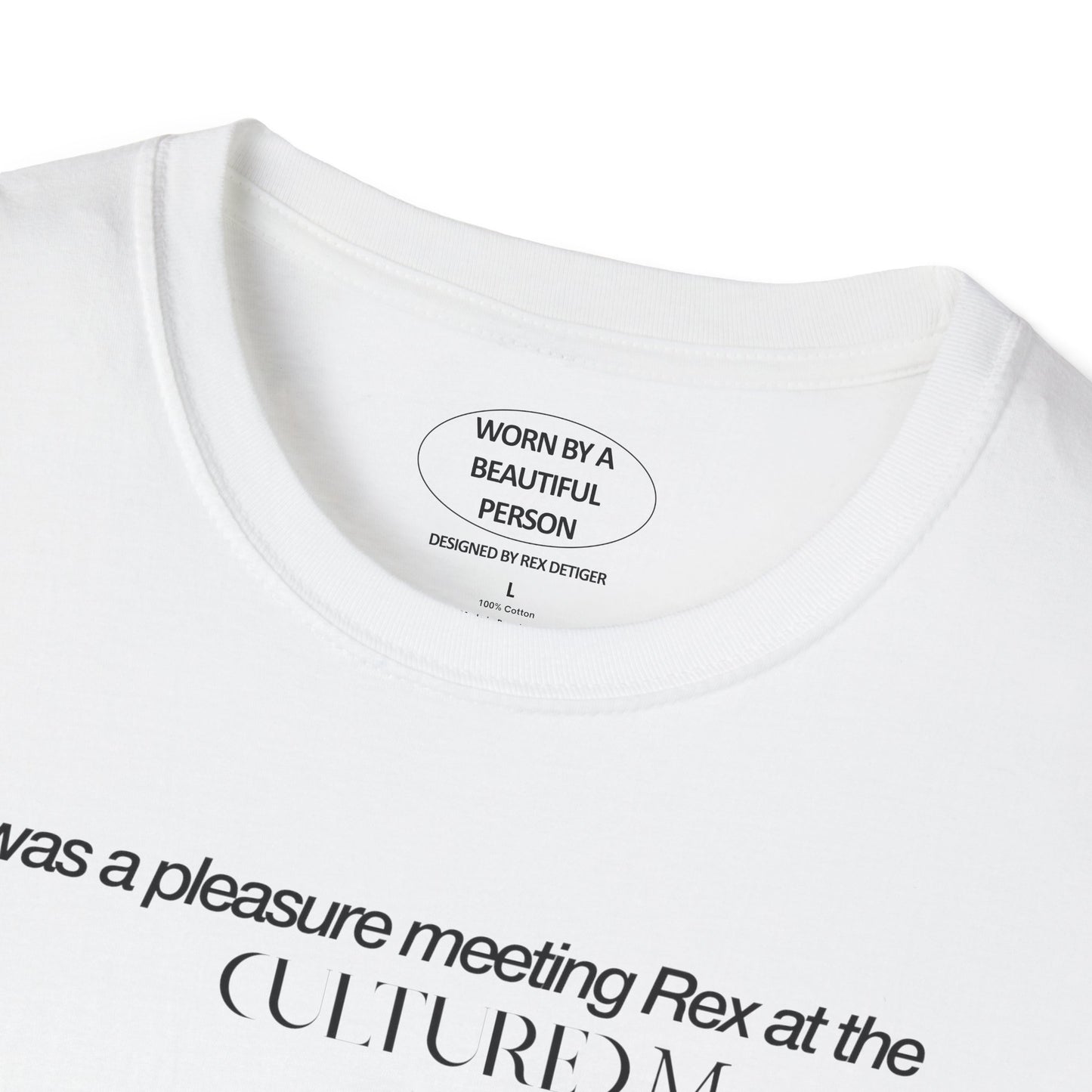 It was a pleasure meeting Rex at the cultured mag Cult100 celebration