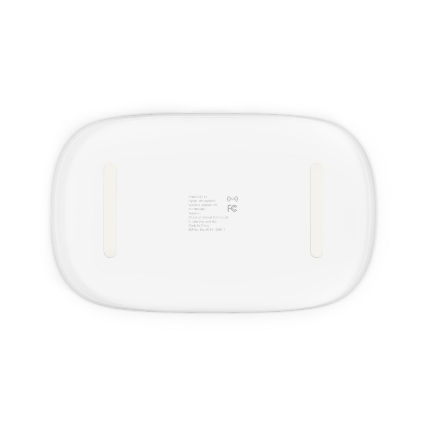 Highly Vibrational UV Phone Sanitizer and Wireless Charging Pad by Rex DeTiger