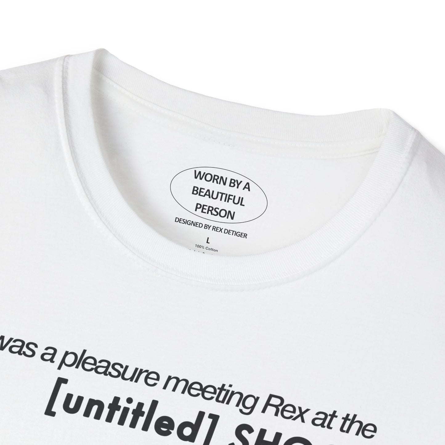It was a pleasure meeting Rex at the [untitled] SHOOT 3.27