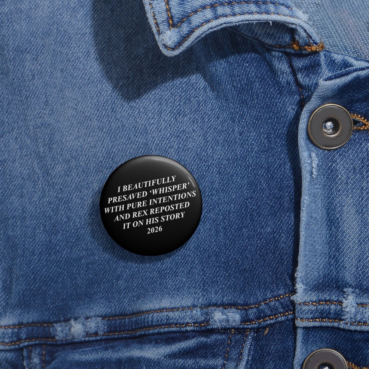 PRESAVE WHISPER - Pin Button
