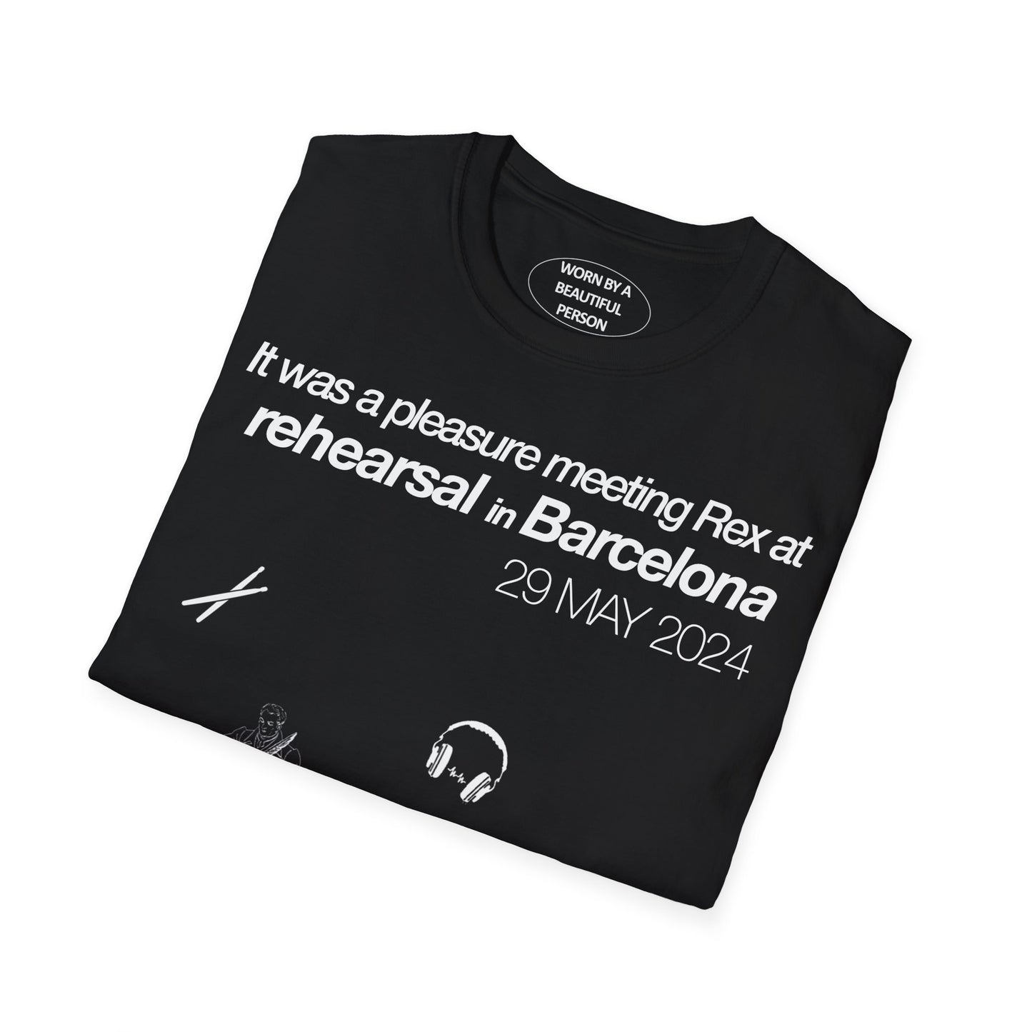 rehearsal in barcelona - Unisex Softstyle T-Shirt