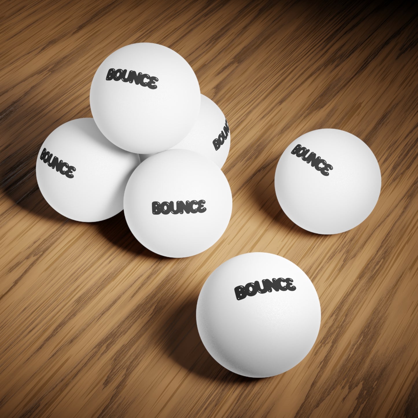 Bounce II Ping Pong Balls, 6 pcs