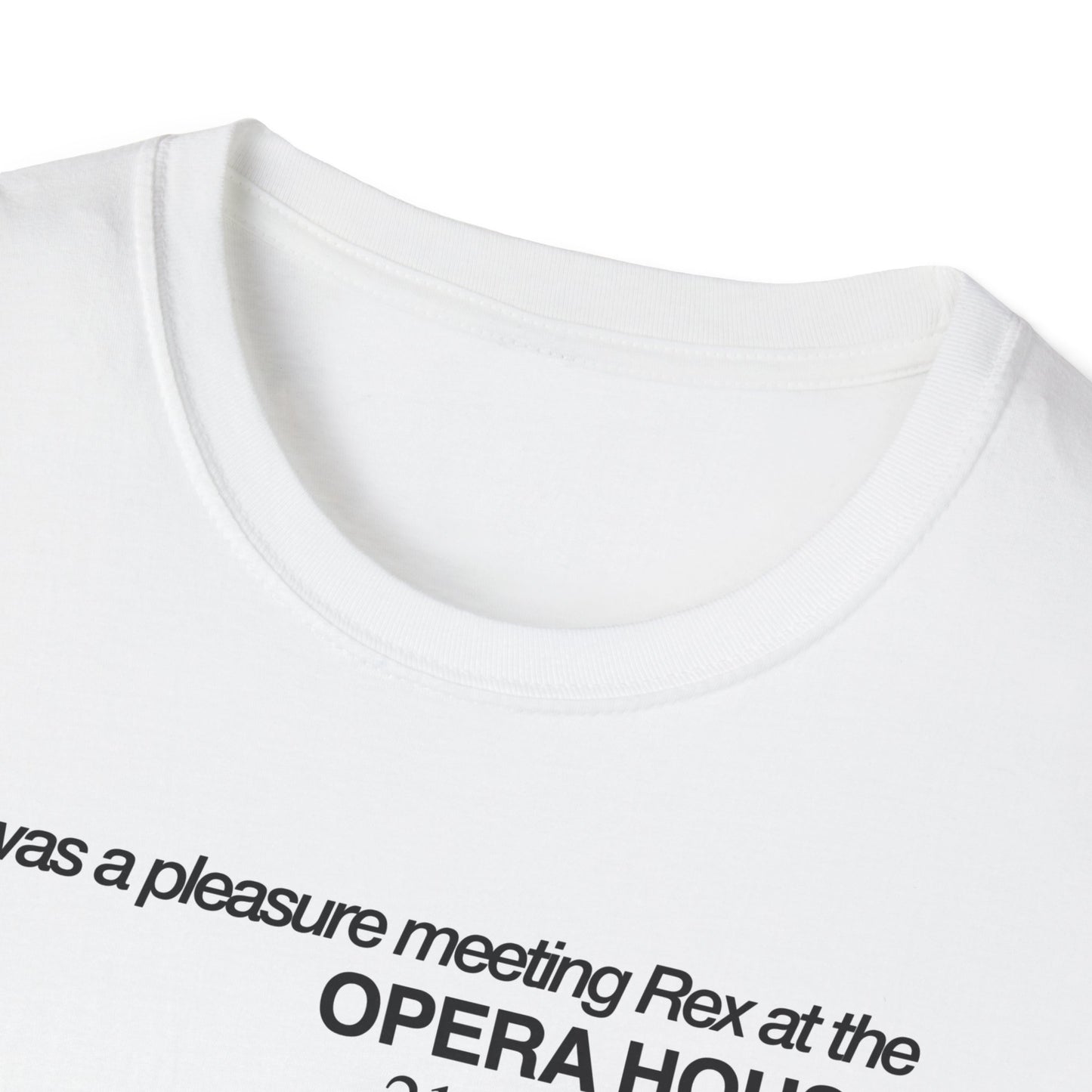 It was a pleasure meeting Rex at the Opera House 21 April 2026 Toronto ON