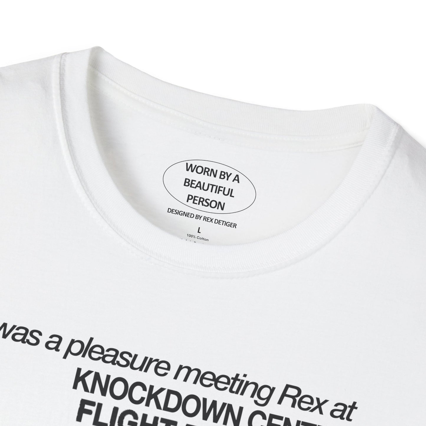 It was a pleasure meeting Rex at Knockdown Center 08.16.2025 BK NY