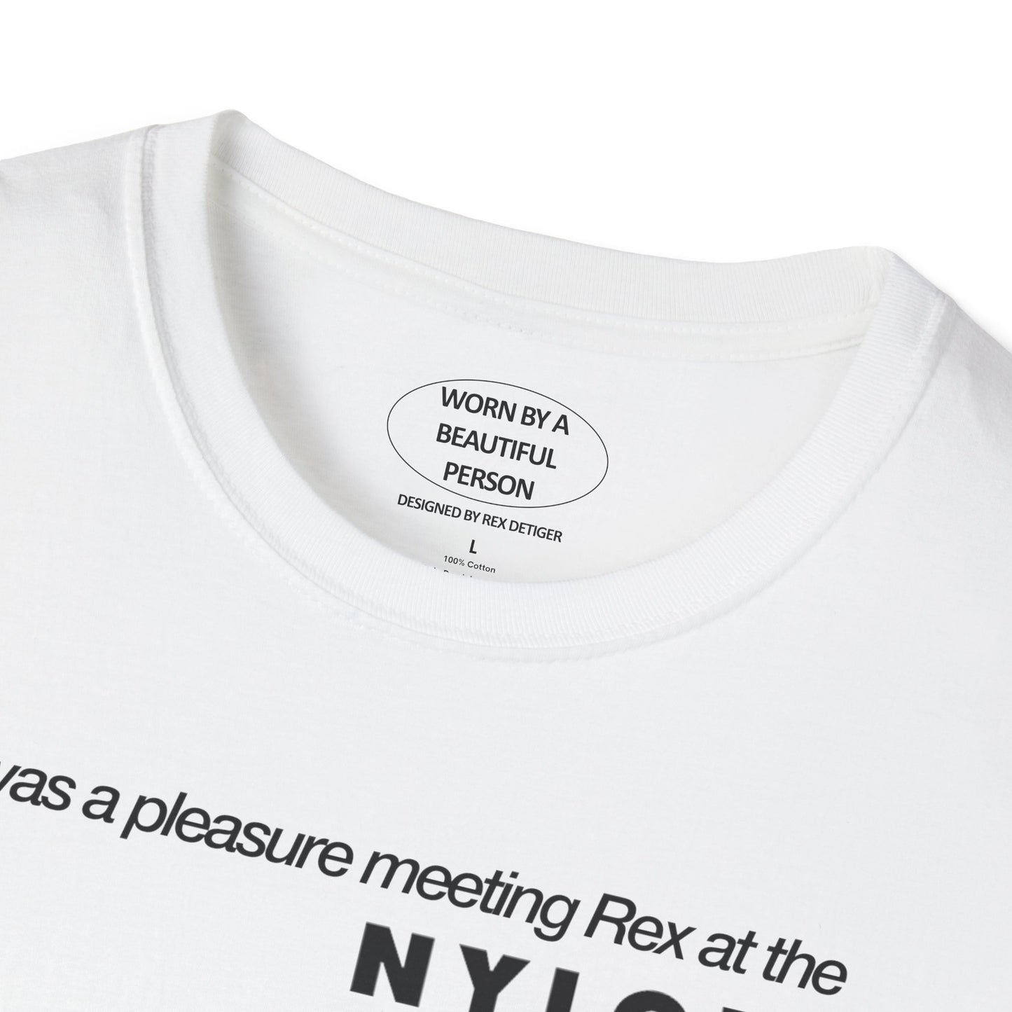 It was a pleasure meeting Rex at nylon nyfw party sept 5