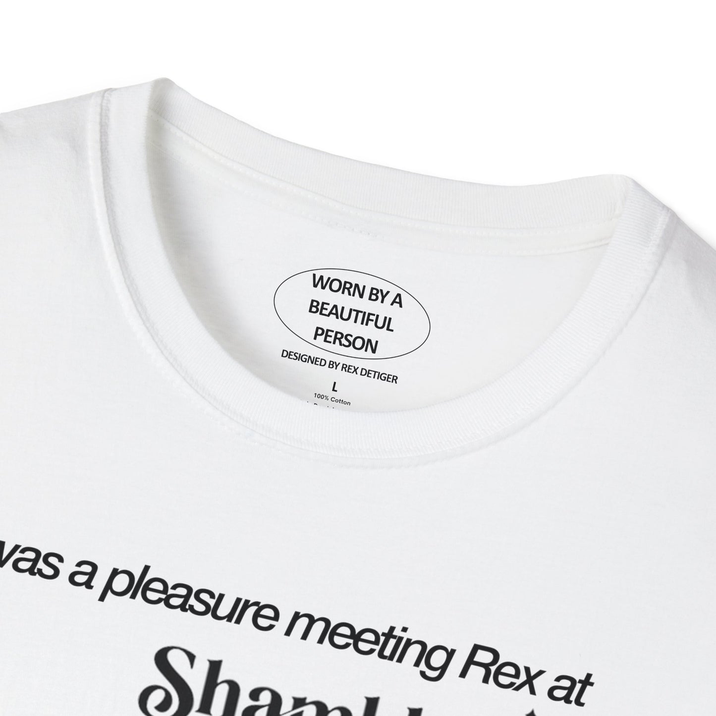 It was a pleasure meeting Rex at Shambhala Music Festival 2024 - Unisex Softstyle T-Shirt