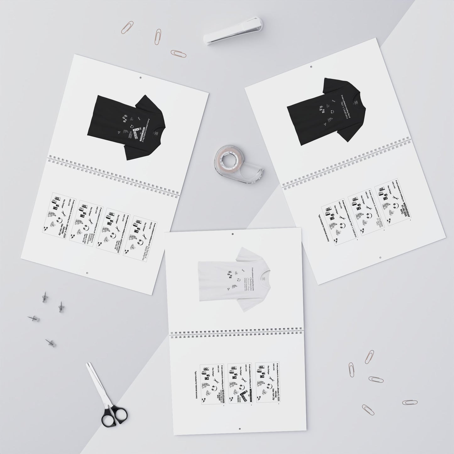 IT WAS A PLEASURE MEETING REX IN JANUARY 2025 - CARD+SHIRT ZINE BY REX DETIGER