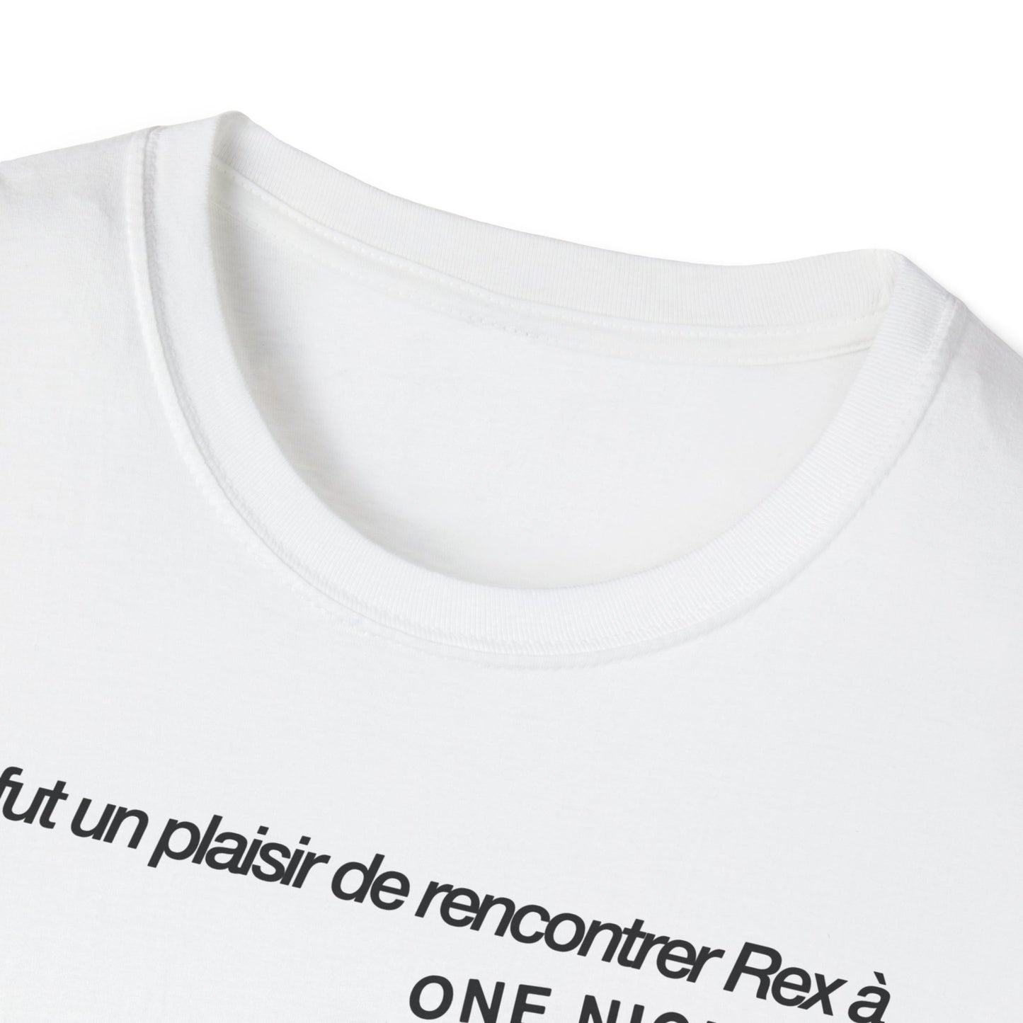 Ce fut un plaisir de rencontrer Rex à ONE NIGHT IN PARIS LA FETE