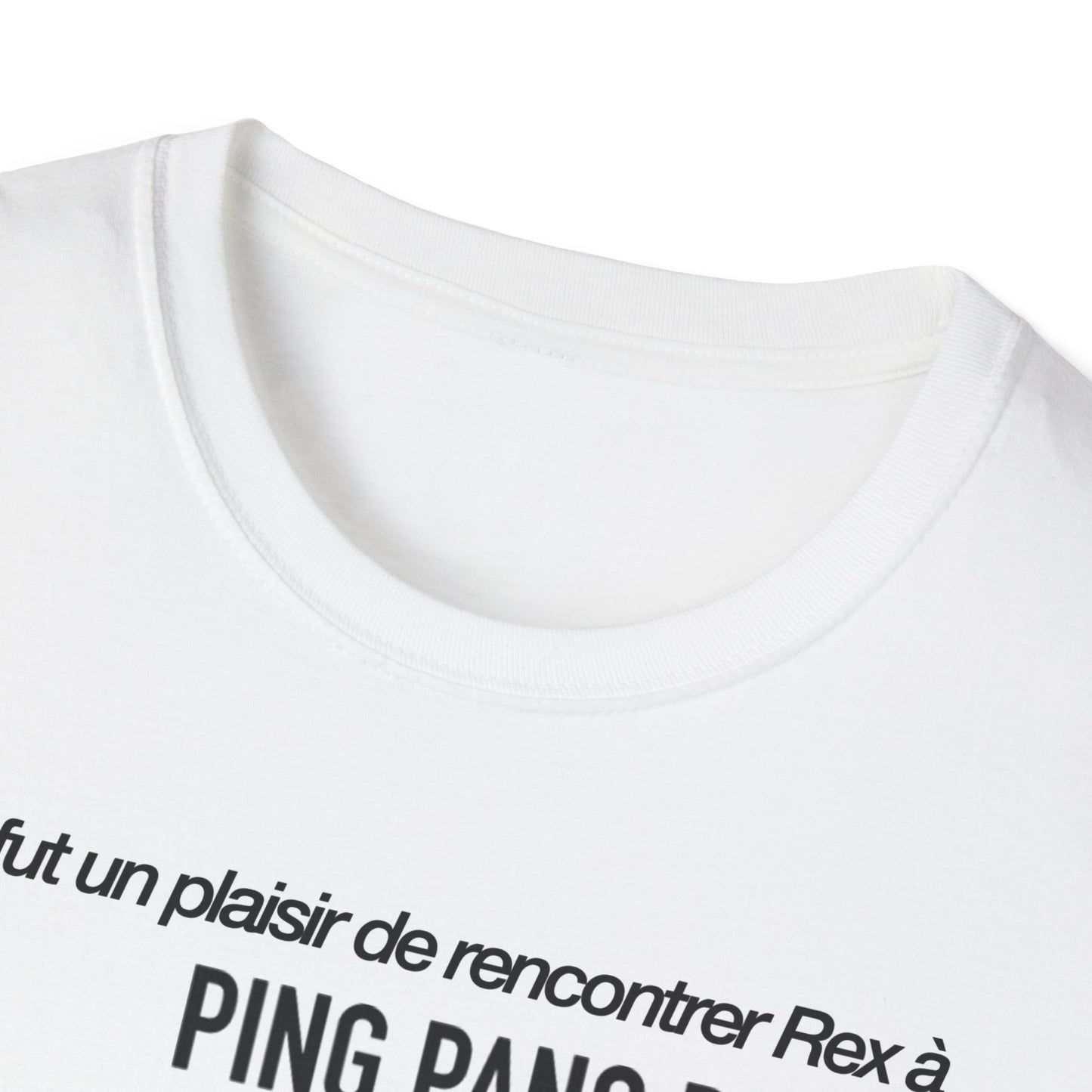 Ce fut un plaisir de rencontrer Rex à PING PANG PARIS
