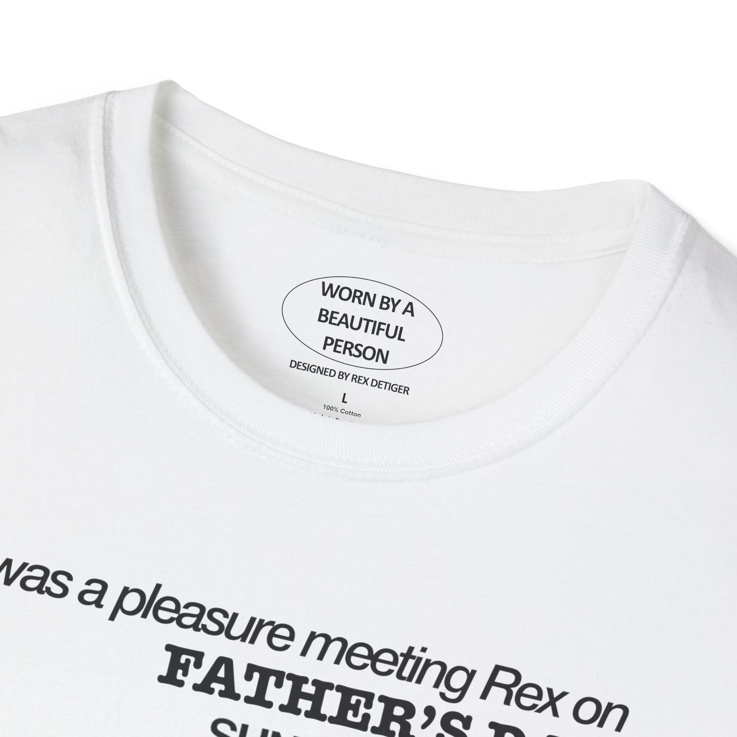 It was a pleasure meeting Rex on Father's Day Sunday June 15 2025