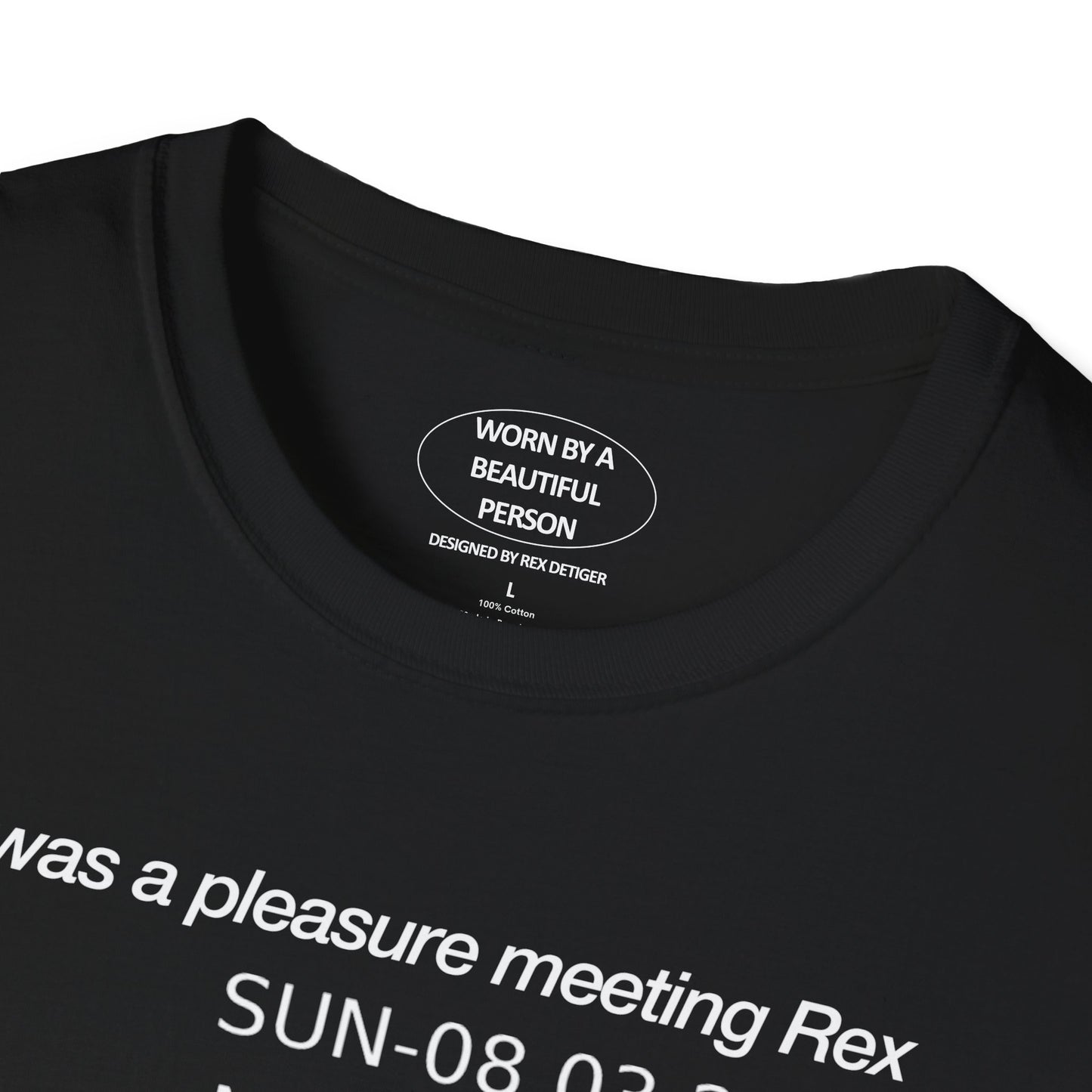 It was a pleasure meeting Rex SUN 08.03.2025 NYC