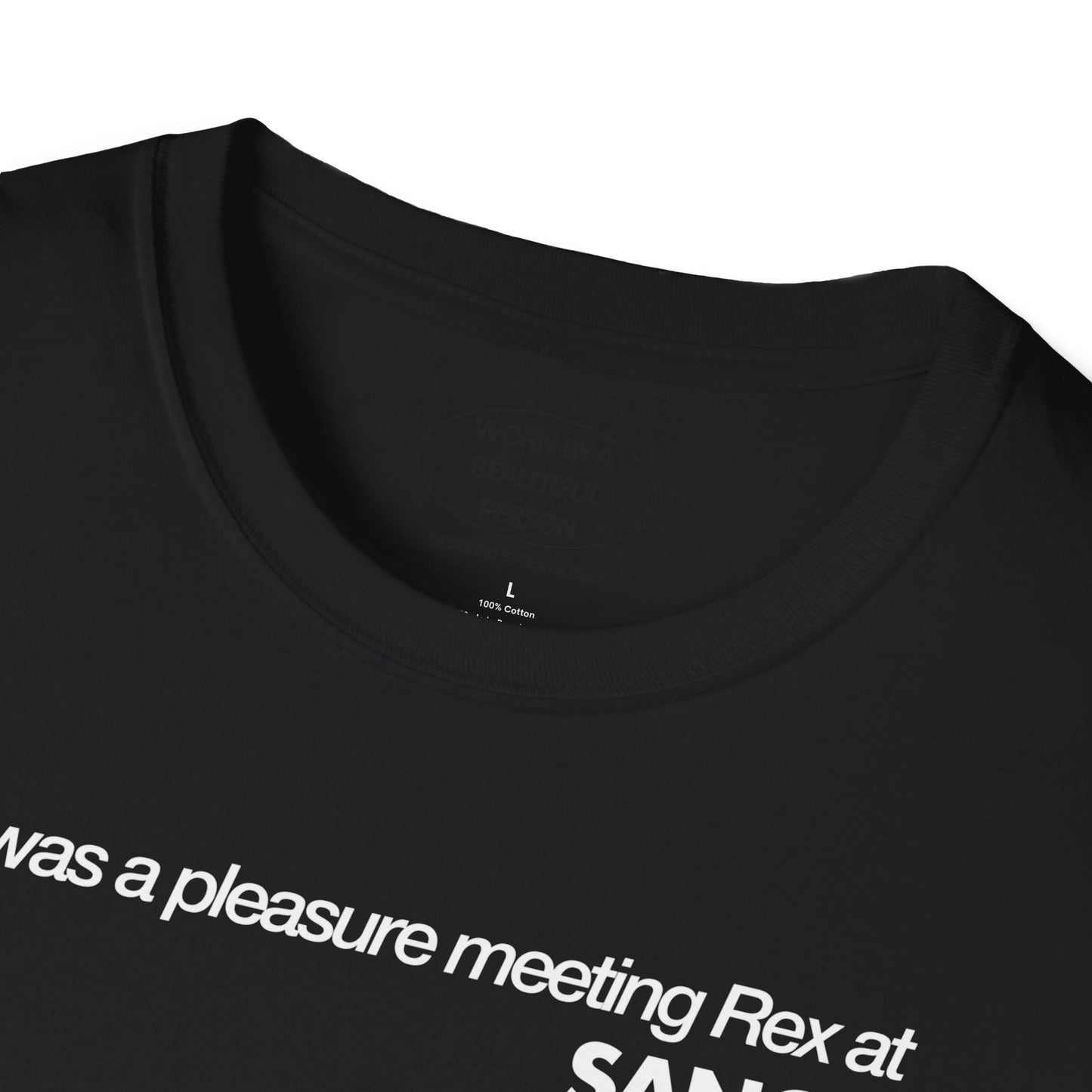 It was a pleasure meeting Rex at SANGS