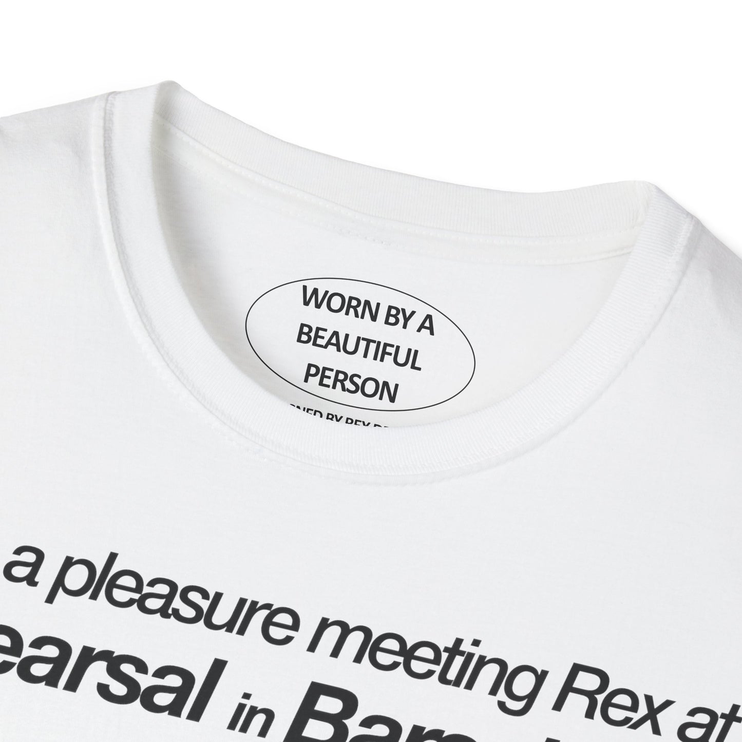 rehearsal in barcelona - Unisex Softstyle T-Shirt