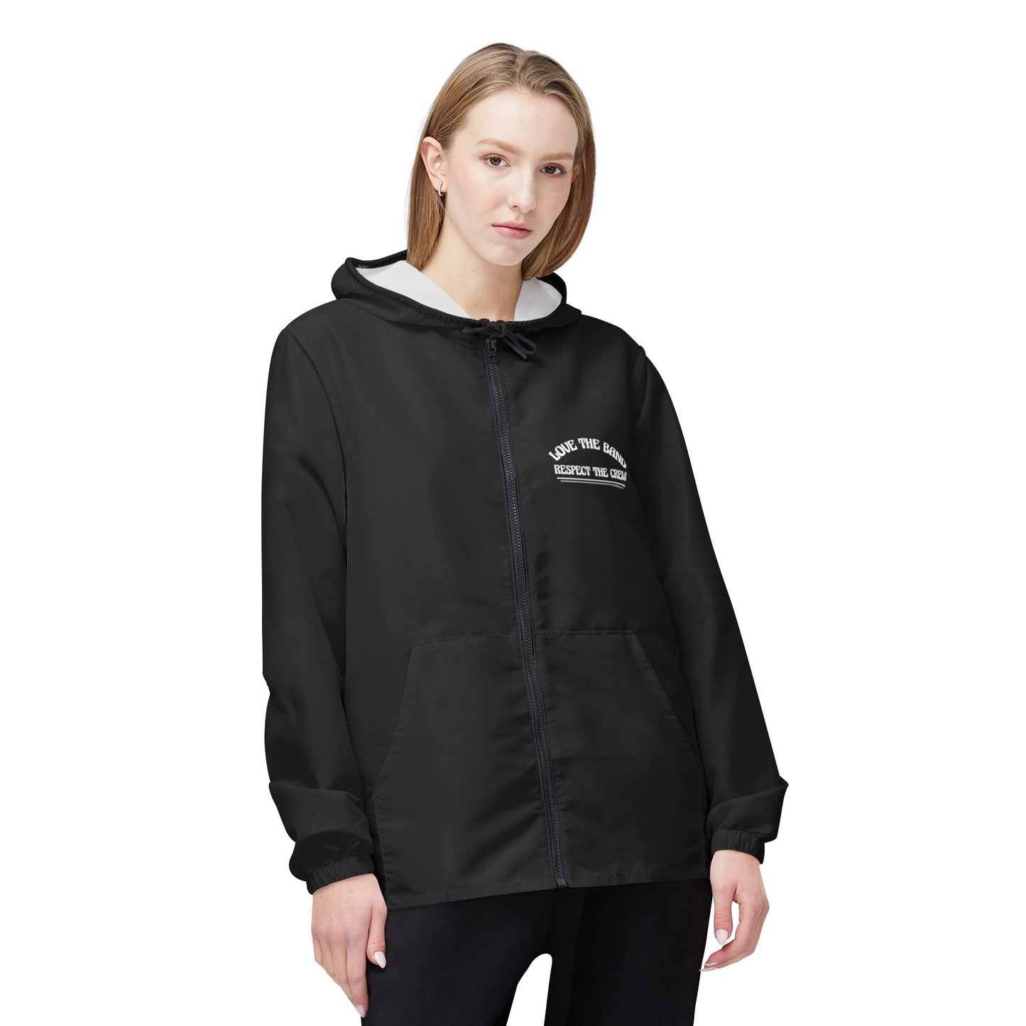 Love the band, Respect the Crew - Windbreaker Jacket - Scoomper's World