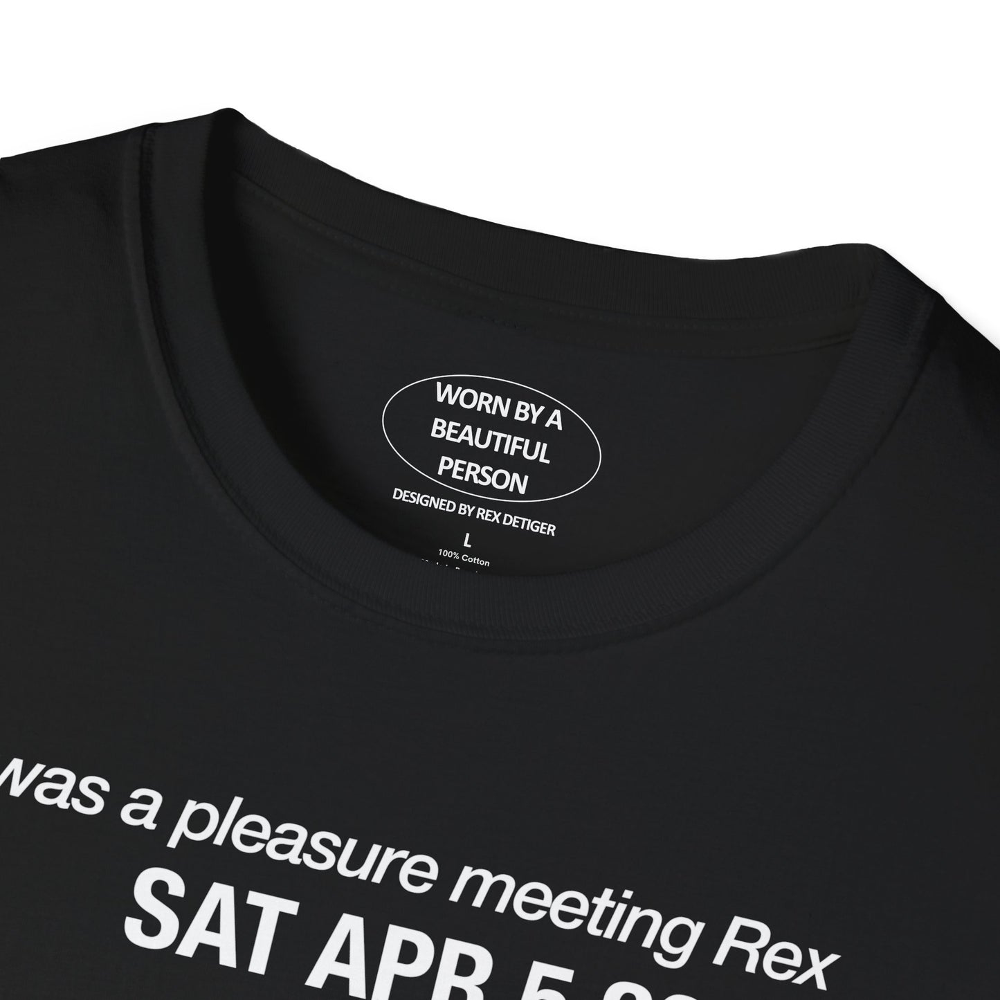 It was a pleasure meeting Rex at sat april 5 NYC