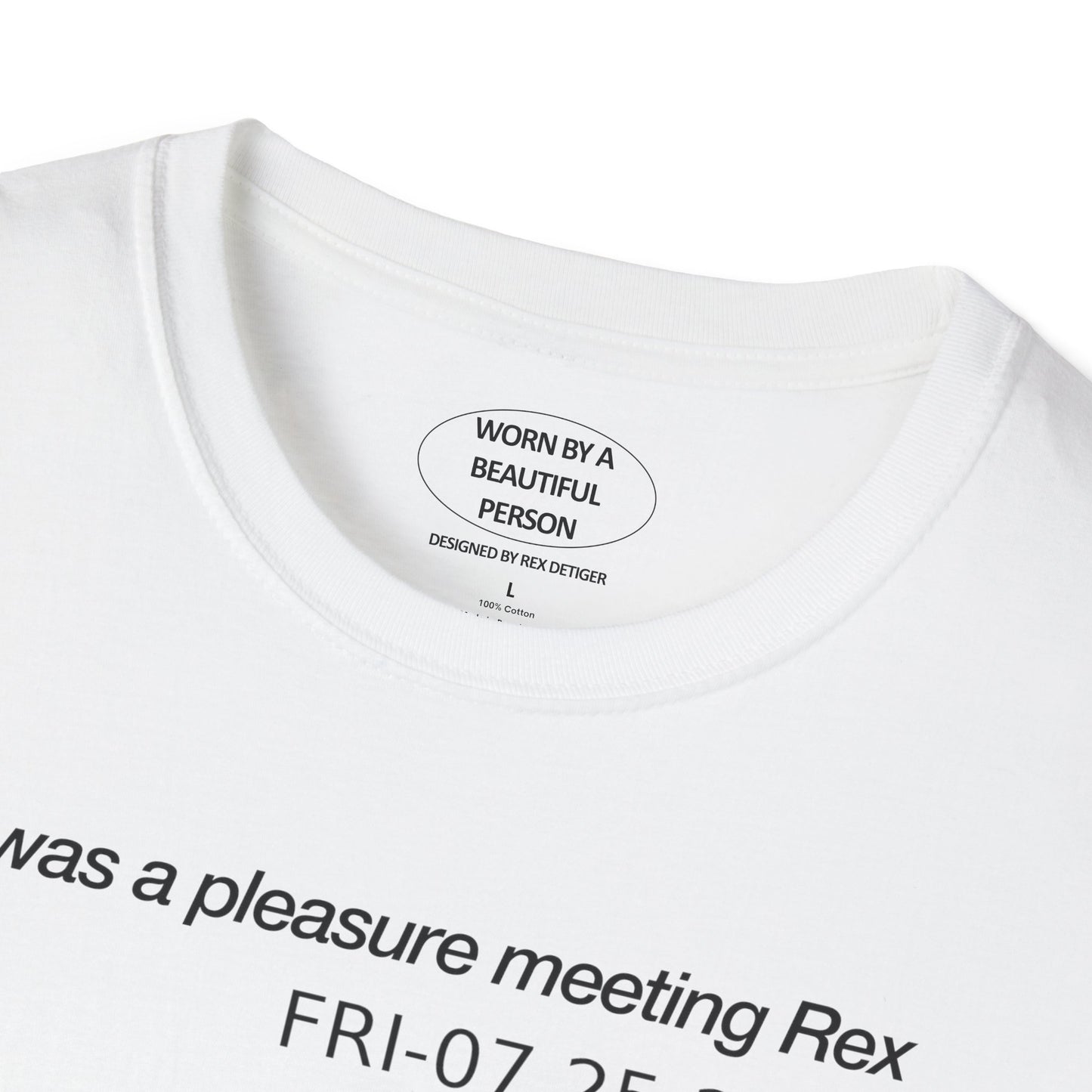 It was a pleasure meeting Rex FRI 07.25.2025 NYC