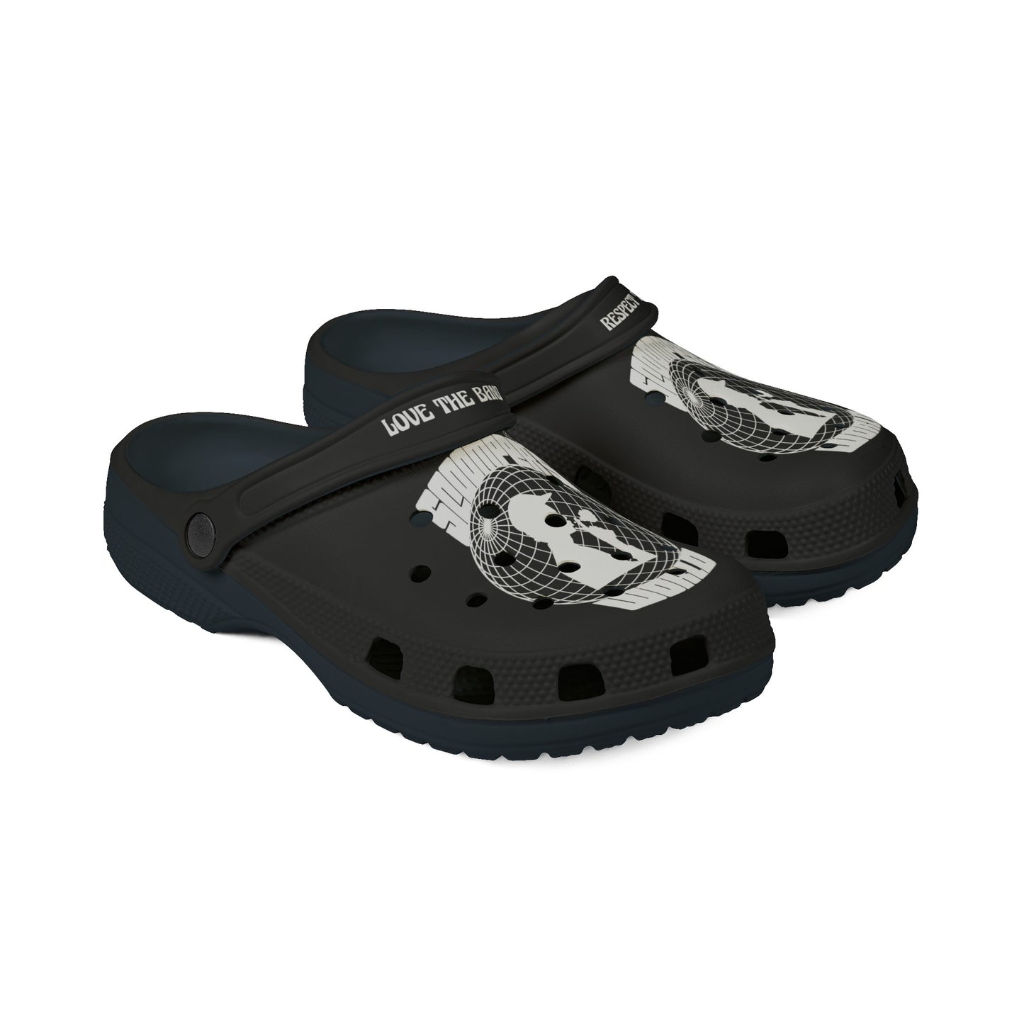 Scoomper's World - Love the Band, Respect the Crew - EVA Foam Clogs