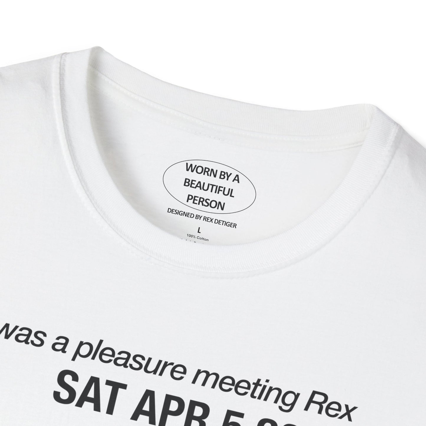 It was a pleasure meeting Rex at sat april 5 NYC