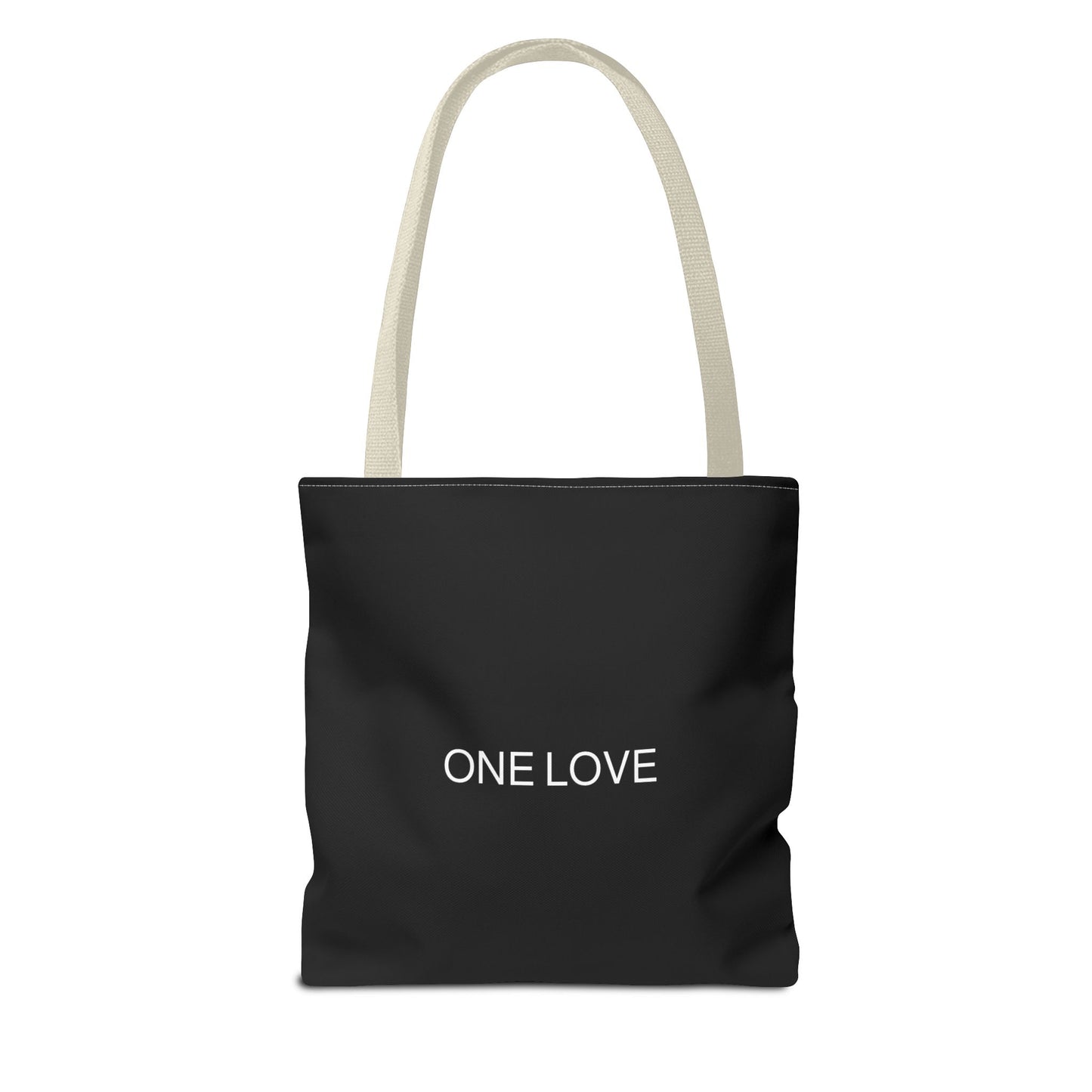 REX SAYS BLESS - Tote Bag - BLACK - CHOOSE HANDLE COLOR AND SIZE